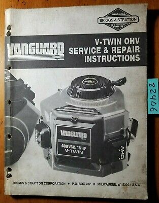 Briggs vanguard 303700 service manual download